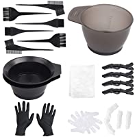 Los mejores  - Umitive 16 Pcs Kit Tinte Pelo- Profesional Kit de Herramientas para Coloración incluye Peluquería Tazón- Cepillos…